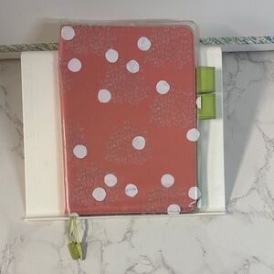 Hobonichi A5 Pink Cover on Cover (lear plastic design protector), Covers only